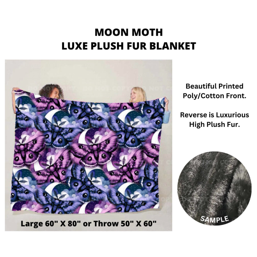 Preorder Custom Luxe Plush Faux Fur Blankets - LARGE - Closes 14 Nov - ETA mid Feb 2025 Blankets &amp; Throws