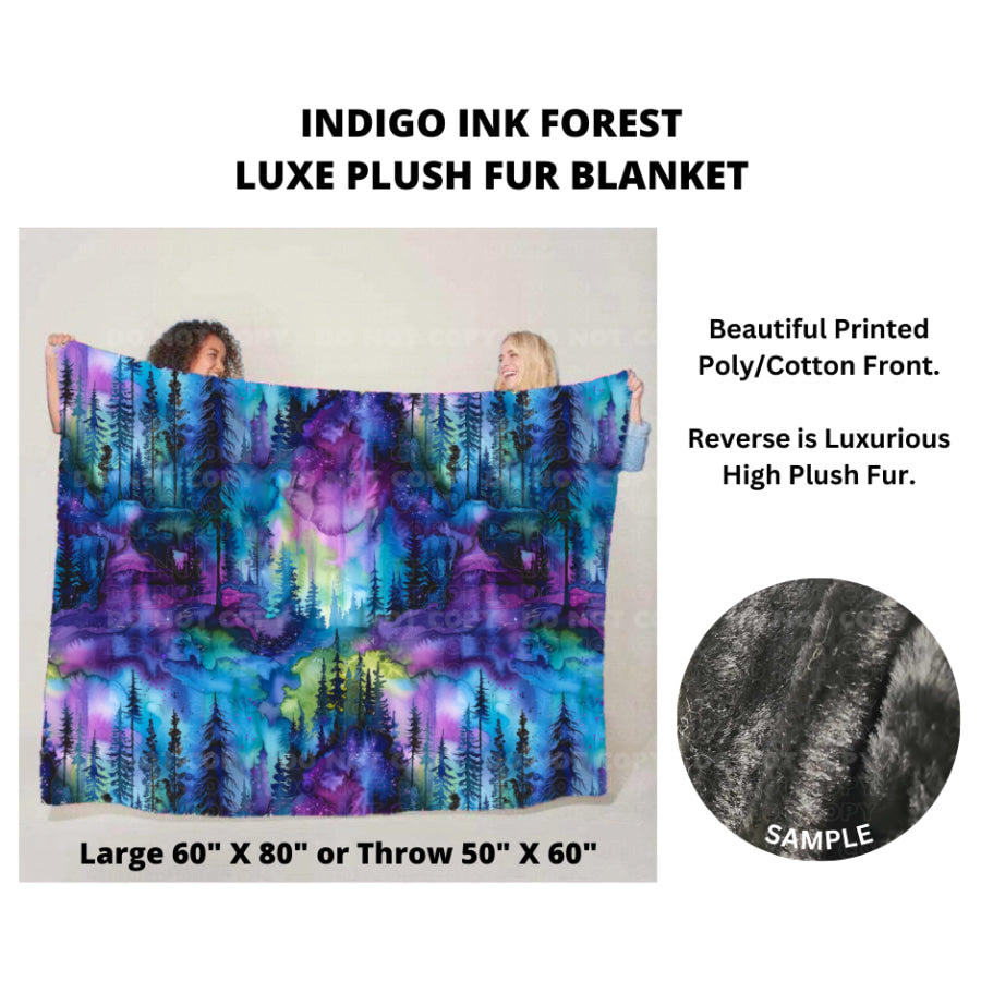 Preorder Custom Luxe Plush Faux Fur Blankets - LARGE - Closes 14 Nov - ETA mid Feb 2025 Blankets &amp; Throws