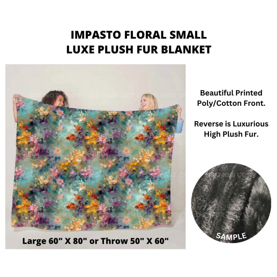 Preorder Custom Luxe Plush Faux Fur Blankets - LARGE - Closes 14 Nov - ETA mid Feb 2025 Blankets &amp; Throws