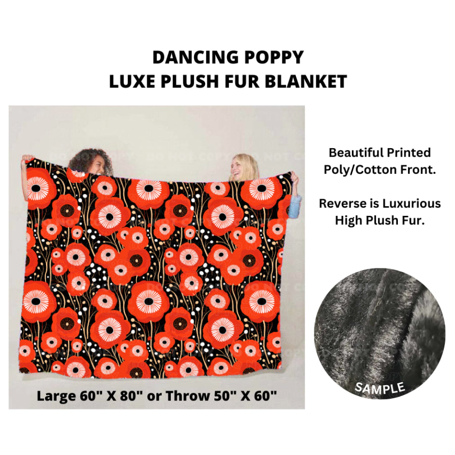 Preorder Custom Luxe Plush Faux Fur Blankets - LARGE - Closes 14 Nov - ETA mid Feb 2025 Blankets &amp; Throws