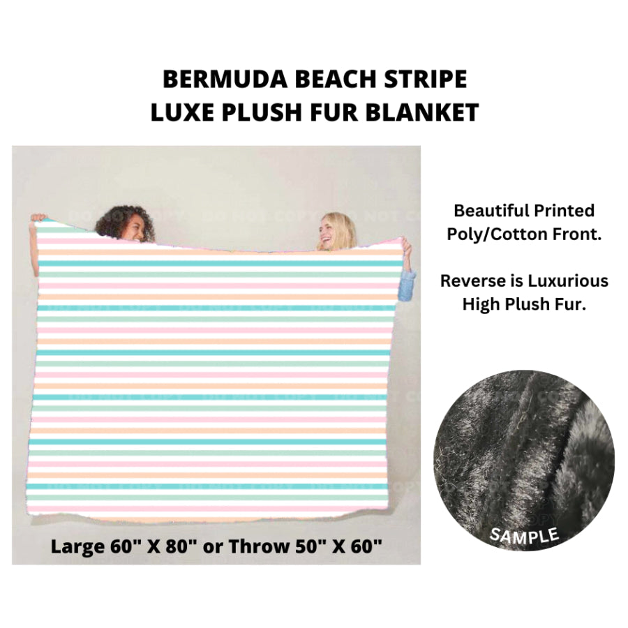 Preorder Custom Luxe Plush Faux Fur Blankets - LARGE - Closes 14 Nov - ETA mid Feb 2025 Blankets &amp; Throws