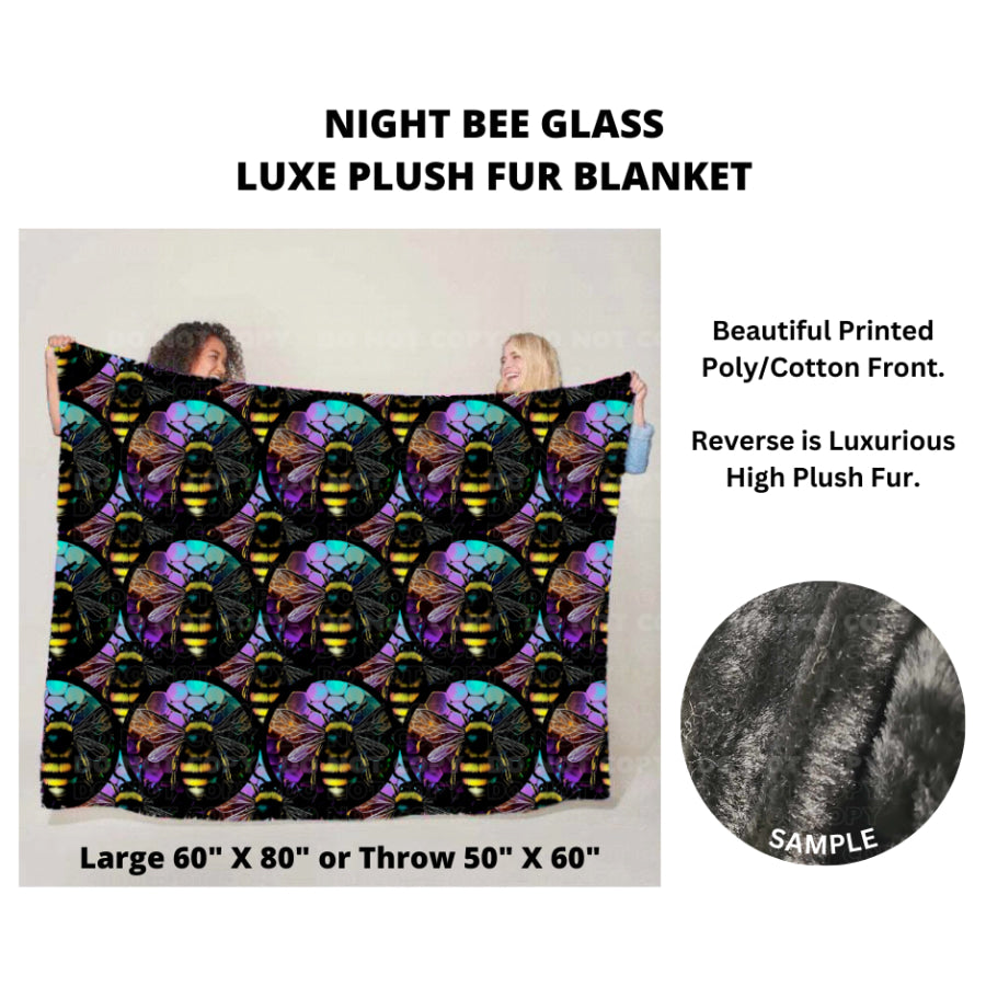 Preorder Custom Luxe Plush Faux Fur Blankets - LARGE - Closes 14 Nov - ETA mid Feb 2025 Blankets &amp; Throws