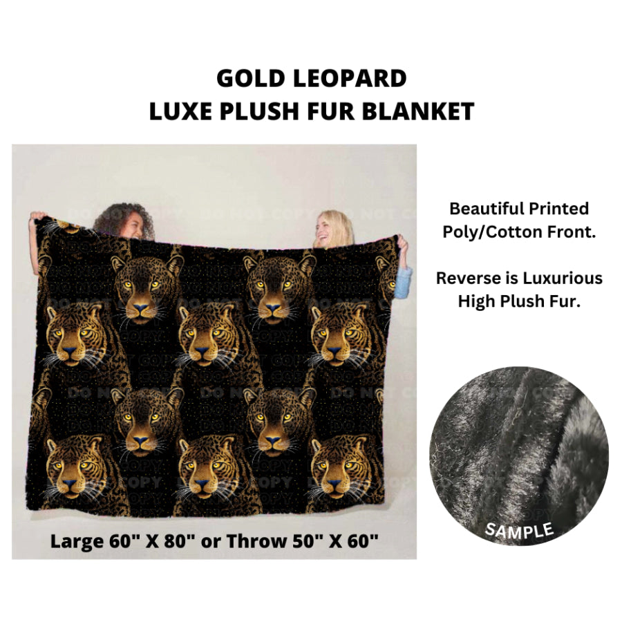 Preorder Custom Luxe Plush Faux Fur Blankets - LARGE - Closes 14 Nov - ETA mid Feb 2025 Blankets &amp; Throws