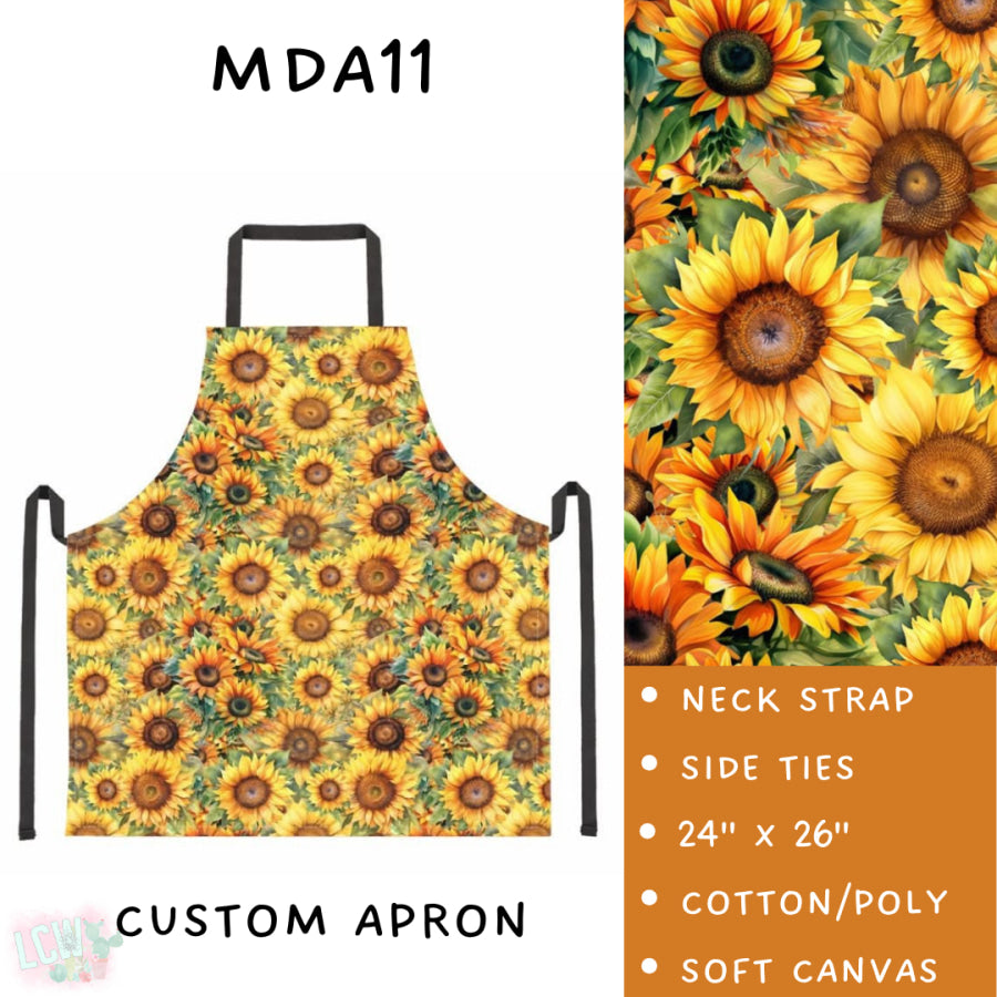 Preorder Custom Mama’s Batch Aprons and Oven Mitts - Closes 17 Mar - ETA late May 2025 Apron and Over Mitts