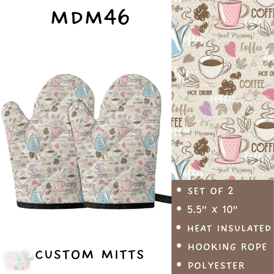 Preorder Custom Mama’s Batch Aprons and Oven Mitts - Closes 17 Mar - ETA late May 2025 Apron and Over Mitts