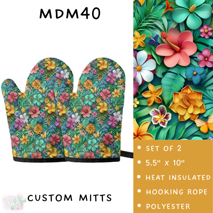 Preorder Custom Mama’s Batch Aprons and Oven Mitts - Closes 17 Mar - ETA late May 2025 Apron and Over Mitts