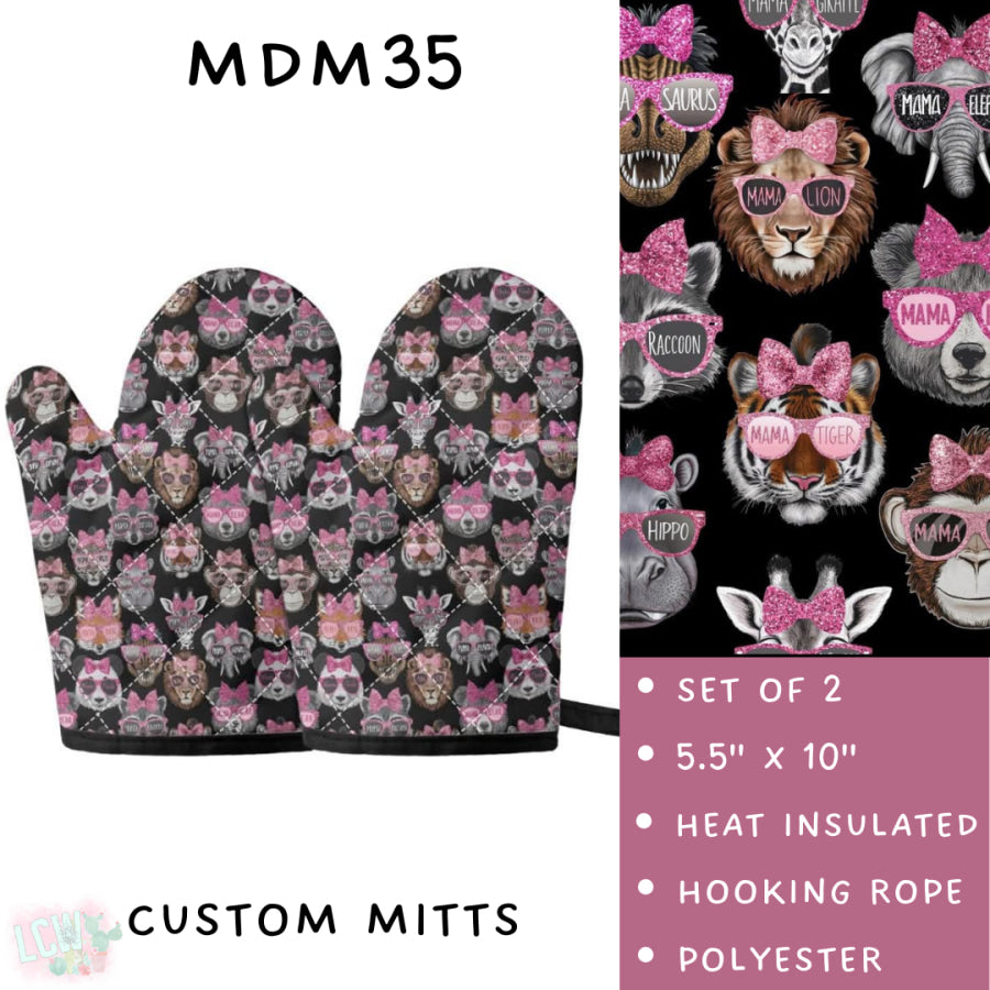 Preorder Custom Mama’s Batch Aprons and Oven Mitts - Closes 17 Mar - ETA late May 2025 Apron and Over Mitts