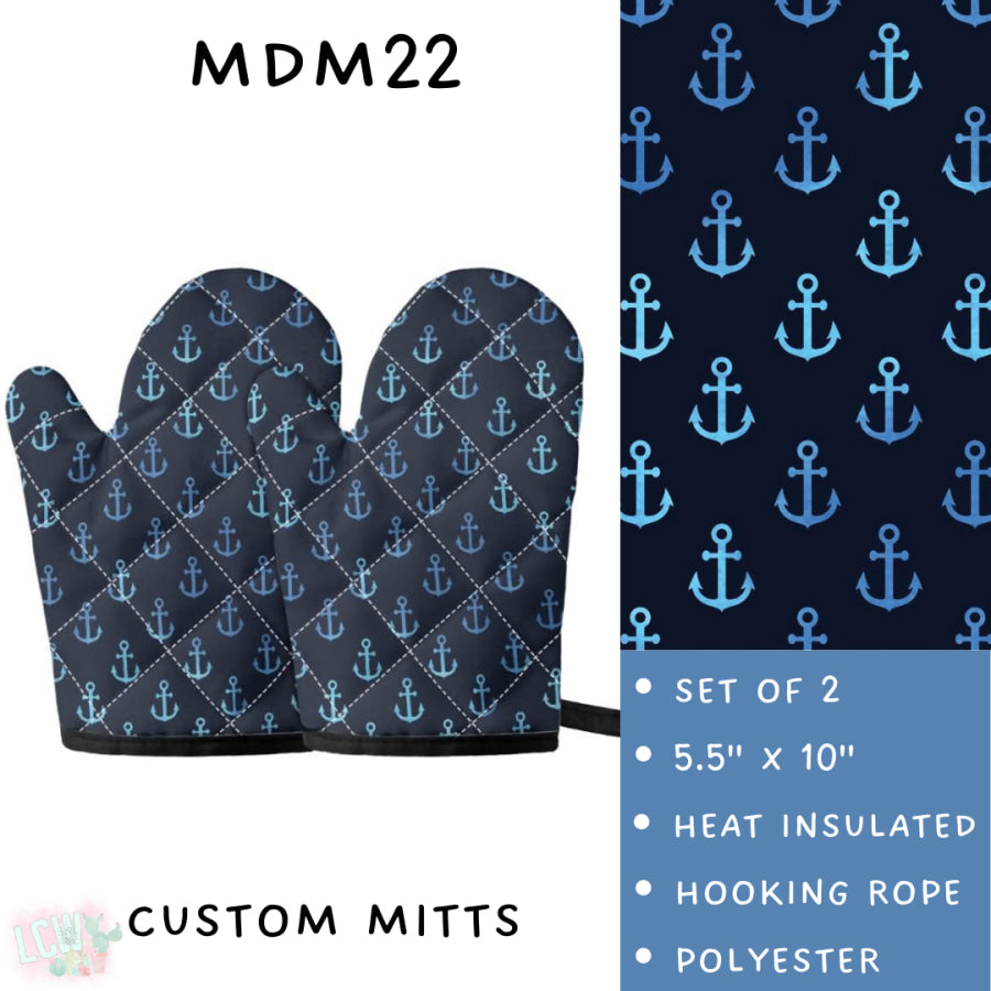 Preorder Custom Mama’s Batch Aprons and Oven Mitts - Closes 17 Mar - ETA late May 2025 Apron and Over Mitts