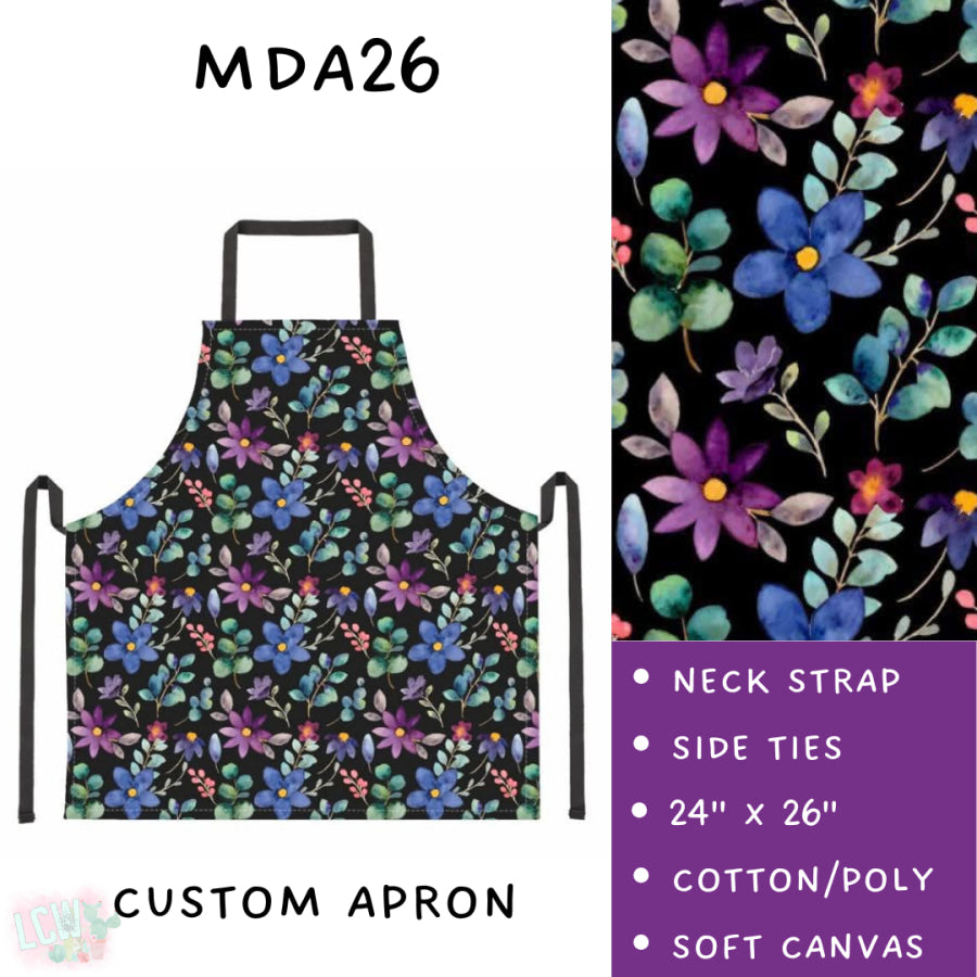 Preorder Custom Mama’s Batch Aprons and Oven Mitts - Closes 17 Mar - ETA late May 2025 Apron and Over Mitts