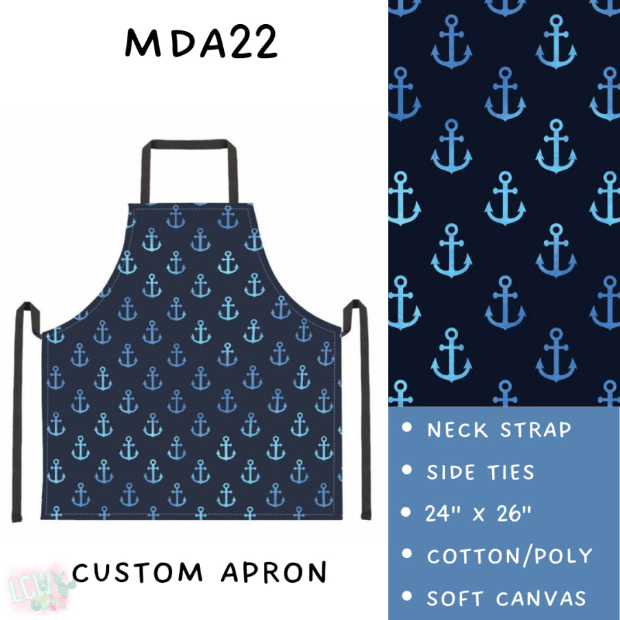 Preorder Custom Mama’s Batch Aprons and Oven Mitts - Closes 17 Mar - ETA late May 2025 Apron and Over Mitts