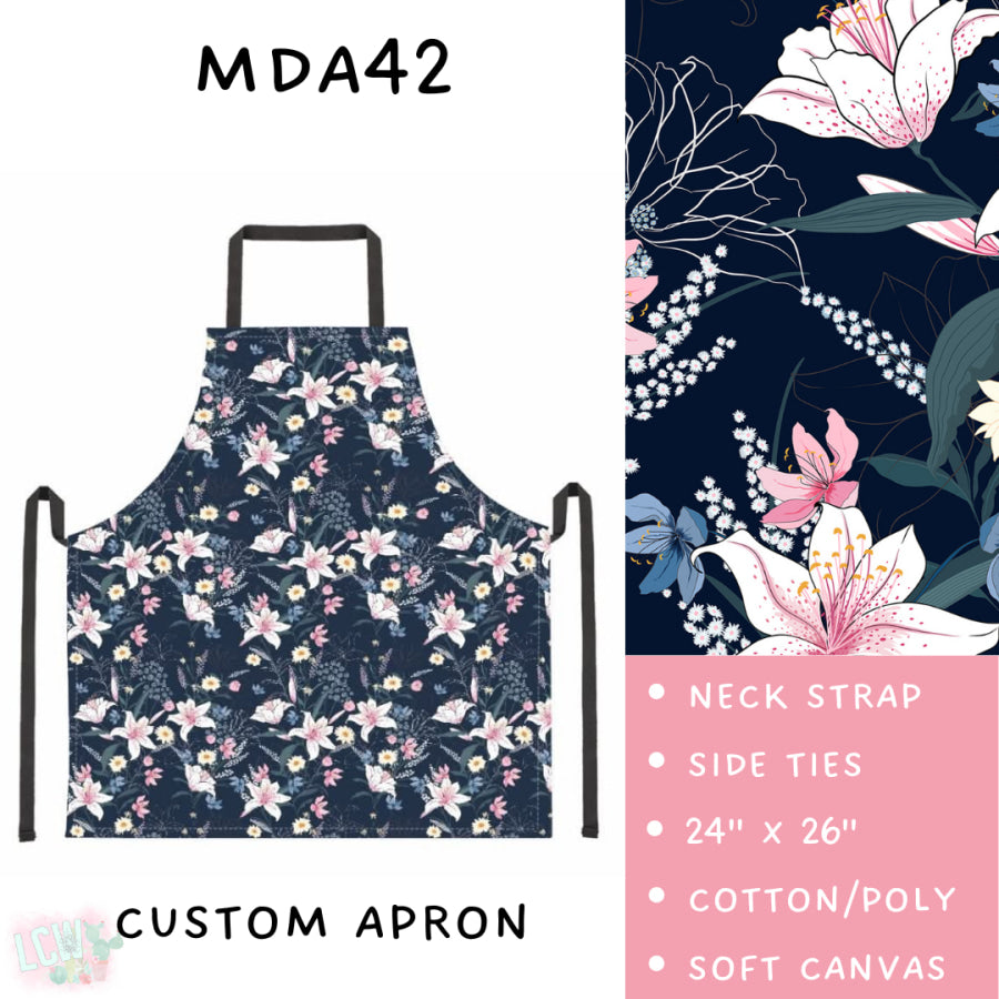 Preorder Custom Mama’s Batch Aprons and Oven Mitts - Closes 17 Mar - ETA late May 2025 Apron and Over Mitts