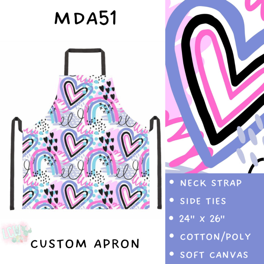 Preorder Custom Mama’s Batch Aprons and Oven Mitts - Closes 17 Mar - ETA late May 2025 Apron and Over Mitts