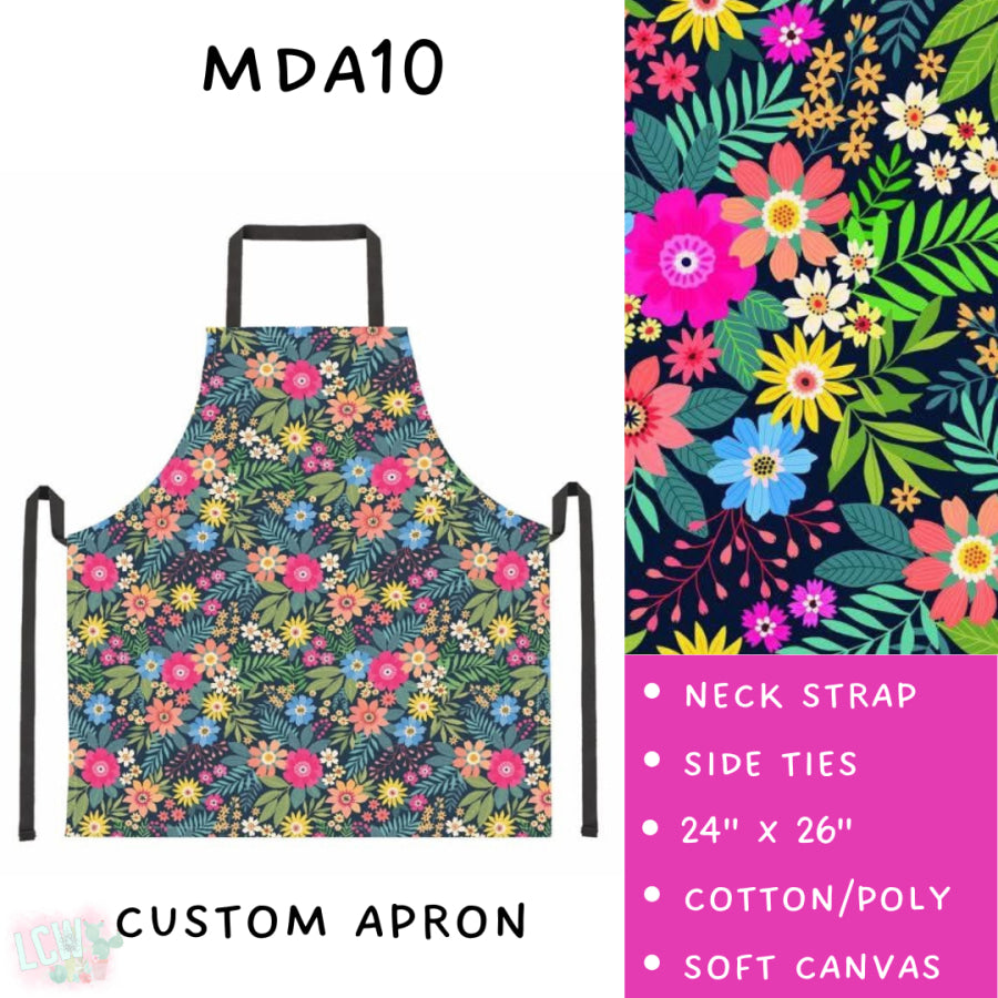 Preorder Custom Mama’s Batch Aprons and Oven Mitts - Closes 17 Mar - ETA late May 2025 Apron and Over Mitts