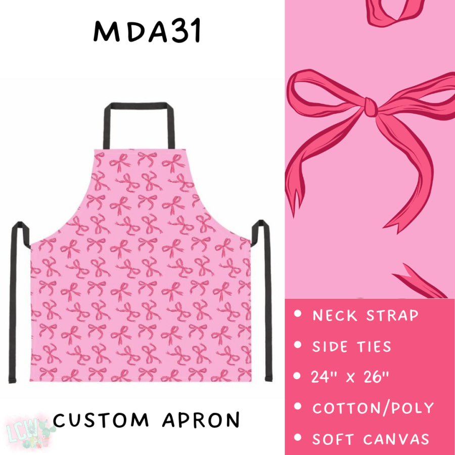 Preorder Custom Mama’s Batch Aprons and Oven Mitts - Closes 17 Mar - ETA late May 2025 Apron and Over Mitts