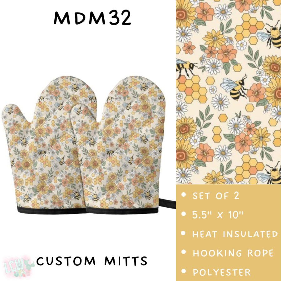 Preorder Custom Mama’s Batch Aprons and Oven Mitts - Closes 17 Mar - ETA late May 2025 Apron and Over Mitts