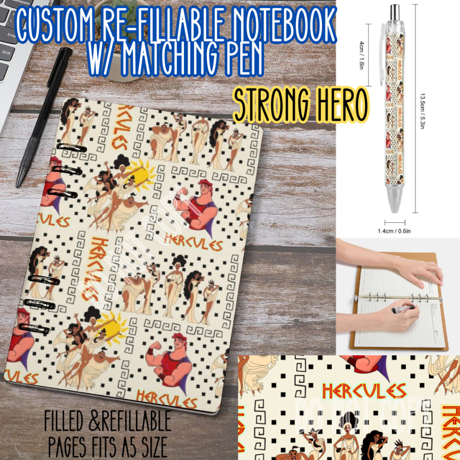 Preorder Custom Notebook and Pen Sets - Closes 19 May - ETA early Sep 2025 Notebook and Pen Set