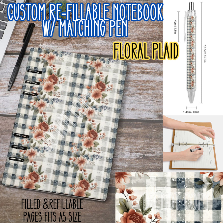 Preorder Custom Notebook and Pen Sets - Closes 19 May - ETA early Sep 2025 Notebook and Pen Set