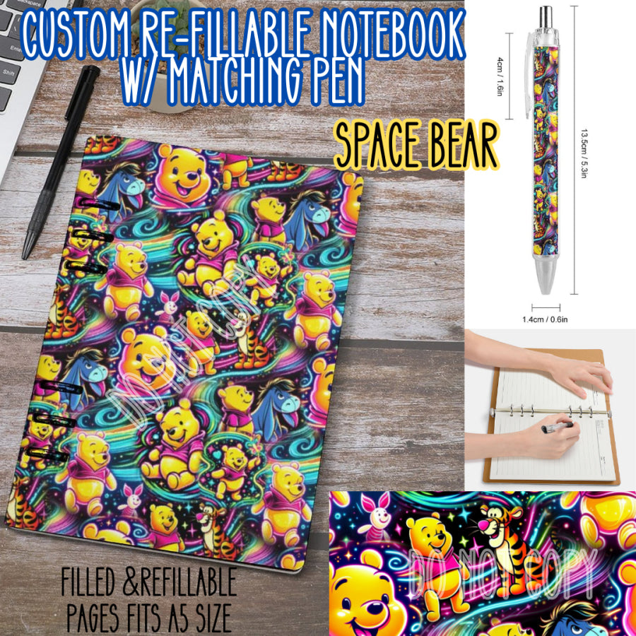 Preorder Custom Notebook and Pen Sets - Closes 19 May - ETA early Sep 2025 Notebook and Pen Set