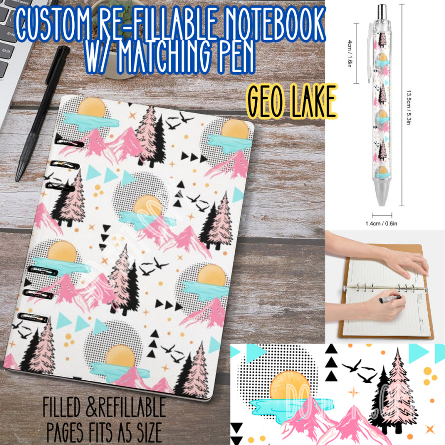 Preorder Custom Notebook and Pen Sets - Closes 19 May - ETA early Sep 2025 Notebook and Pen Set