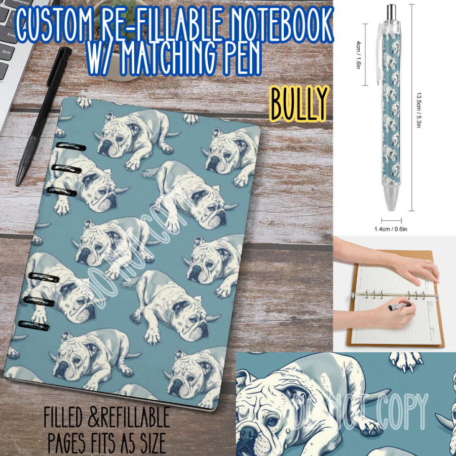 Preorder Custom Notebook and Pen Sets - Closes 19 May - ETA early Sep 2025 Notebook and Pen Set