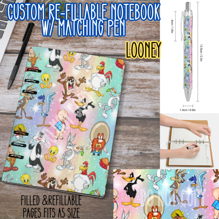Preorder Custom Notebook and Pen Sets - Closes 19 May - ETA early Sep 2025 Notebook and Pen Set