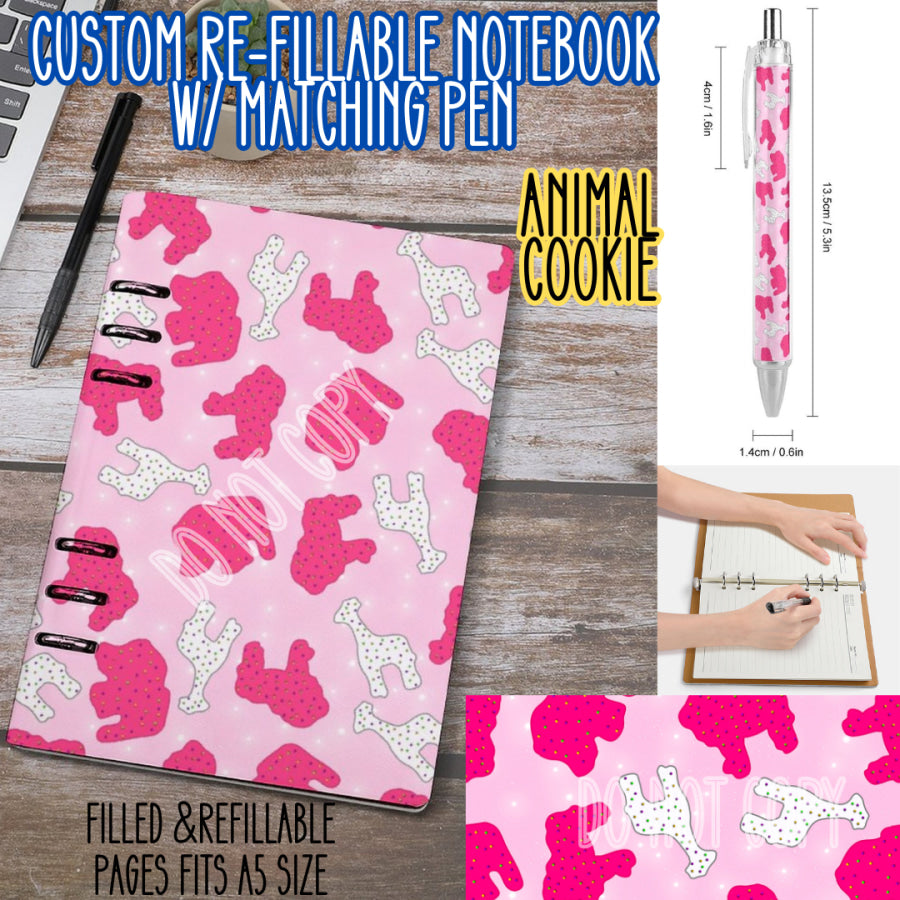 Preorder Custom Notebook and Pen Sets - Closes 19 May - ETA early Sep 2025 Notebook and Pen Set