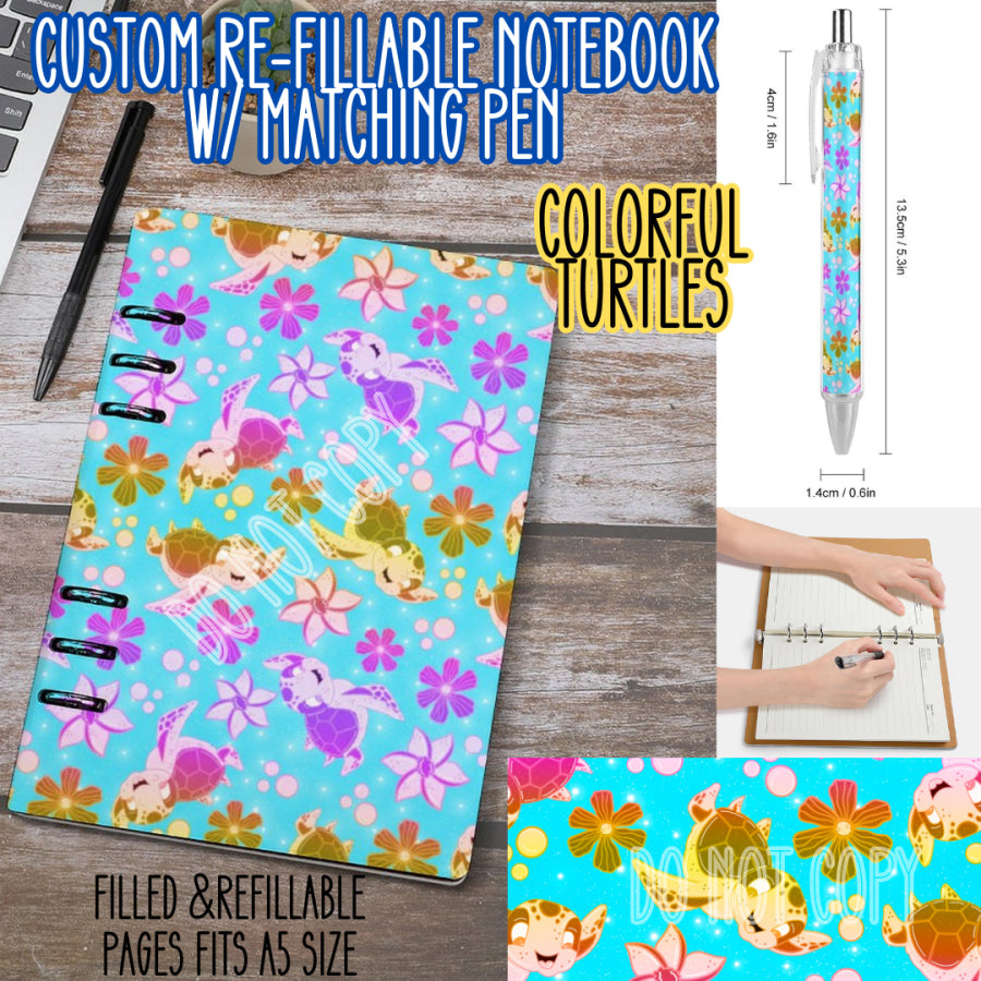 Preorder Custom Notebook and Pen Sets - Closes 19 May - ETA early Sep 2025 Notebook and Pen Set
