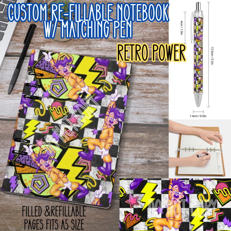Preorder Custom Notebook and Pen Sets - Closes 19 May - ETA early Sep 2025 Notebook and Pen Set