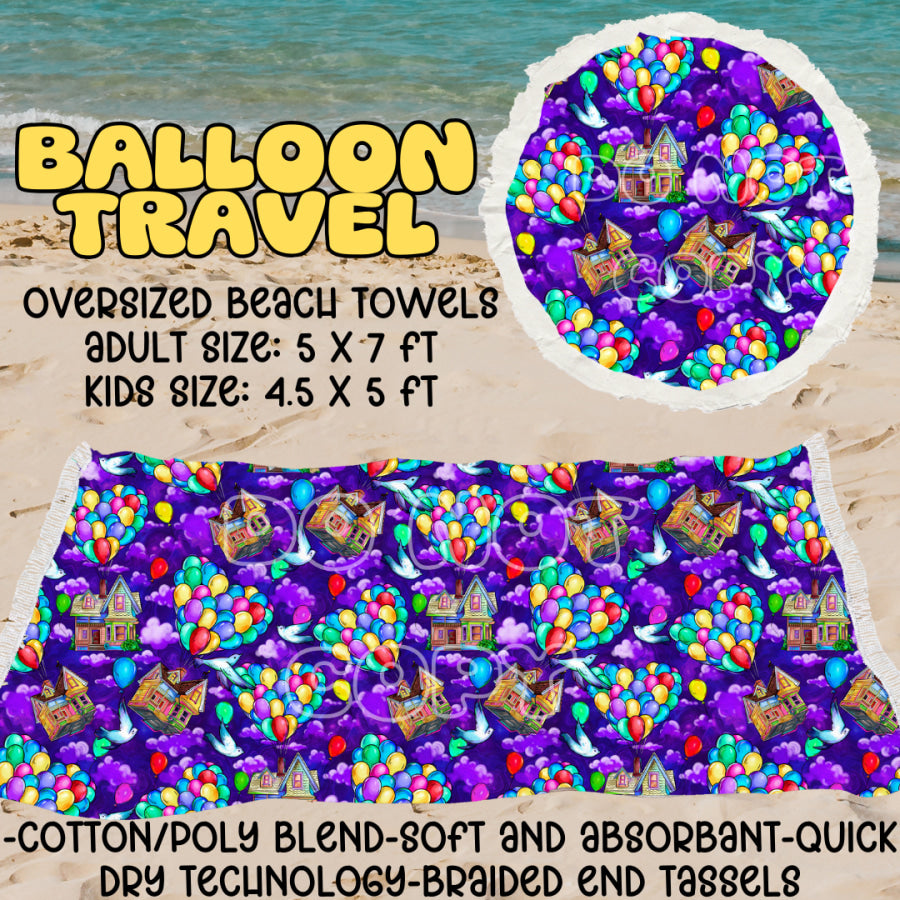 PREORDER Custom Oversize Beach Towels - Closes 25 Mar - ETA mid Jul 2025 Towels