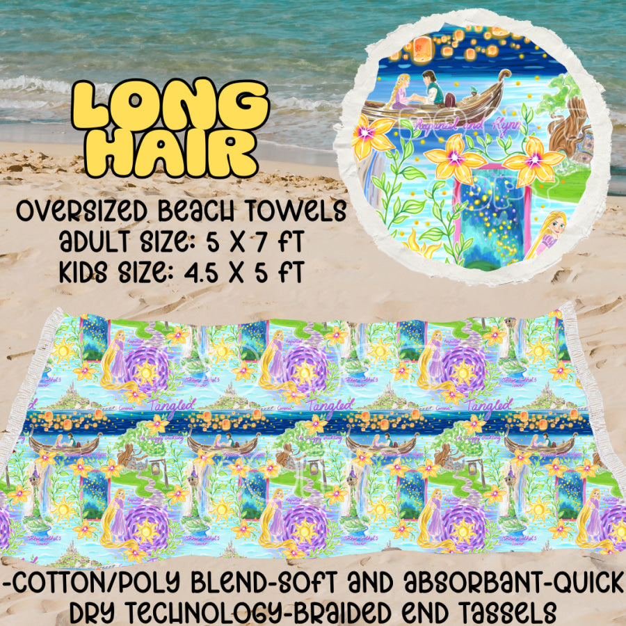 PREORDER Custom Oversize Beach Towels - Closes 25 Mar - ETA mid Jul 2025 Towels