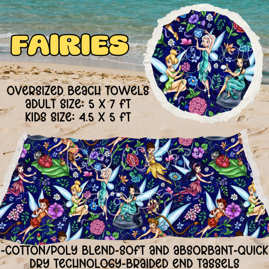 PREORDER Custom Oversize Beach Towels - Closes 25 Mar - ETA mid Jul 2025 Towels