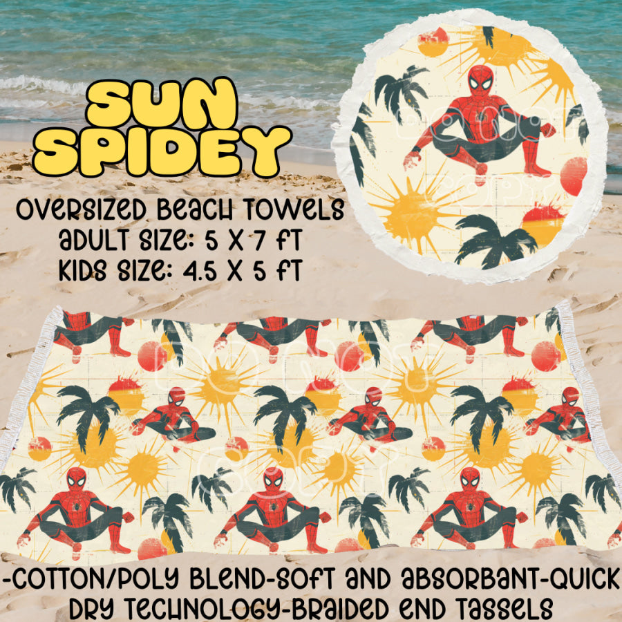 PREORDER Custom Oversize Beach Towels - Closes 25 Mar - ETA mid Jul 2025 Towels