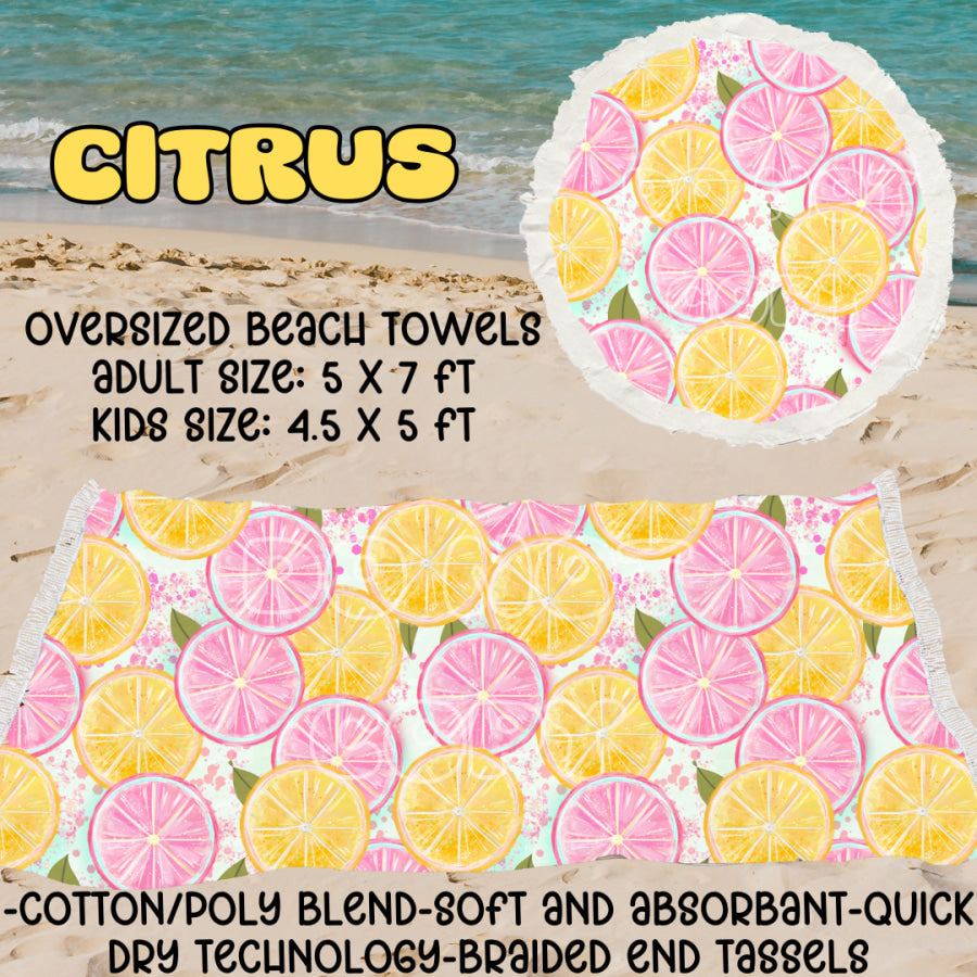 PREORDER Custom Oversize Beach Towels - Closes 25 Mar - ETA mid Jul 2025 Towels