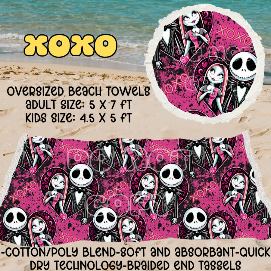 PREORDER Custom Oversize Beach Towels - Closes 25 Mar - ETA mid Jul 2025 Towels