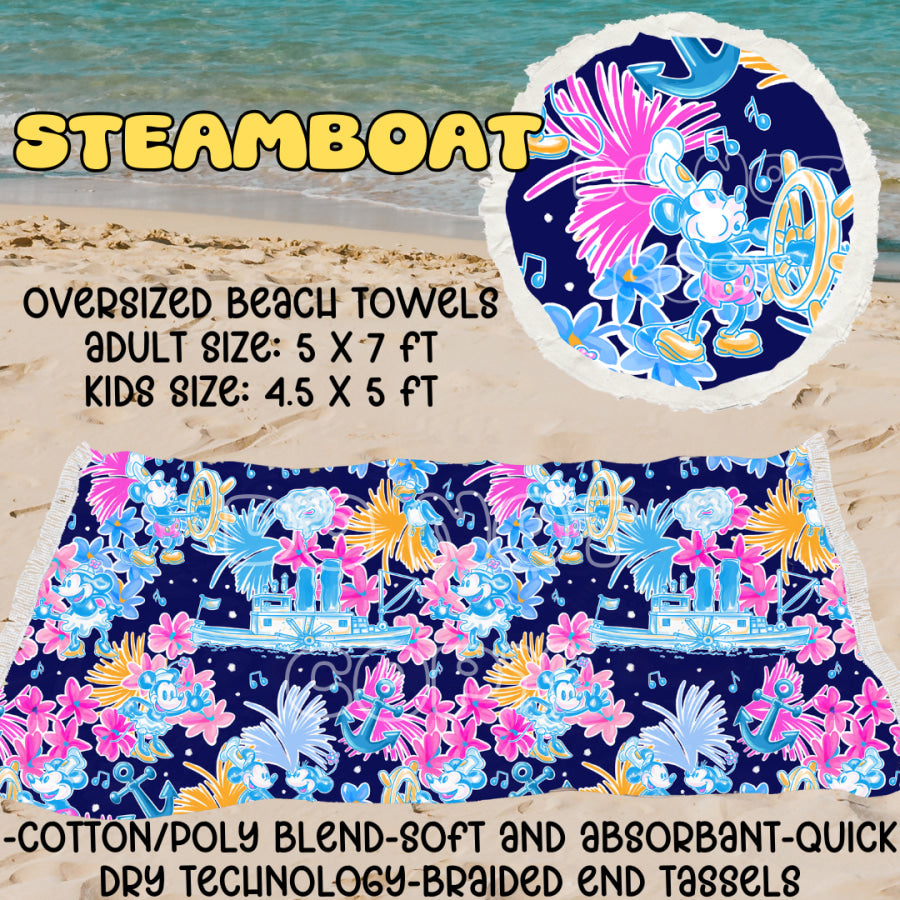 PREORDER Custom Oversize Beach Towels - Closes 25 Mar - ETA mid Jul 2025 Towels