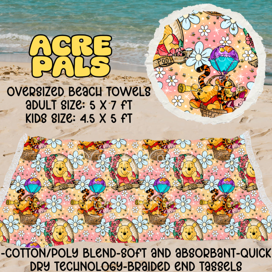 PREORDER Custom Oversize Beach Towels - Closes 25 Mar - ETA mid Jul 2025 Towels