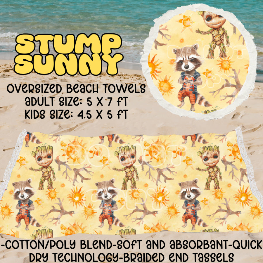 PREORDER Custom Oversize Beach Towels - Closes 25 Mar - ETA mid Jul 2025 Towels