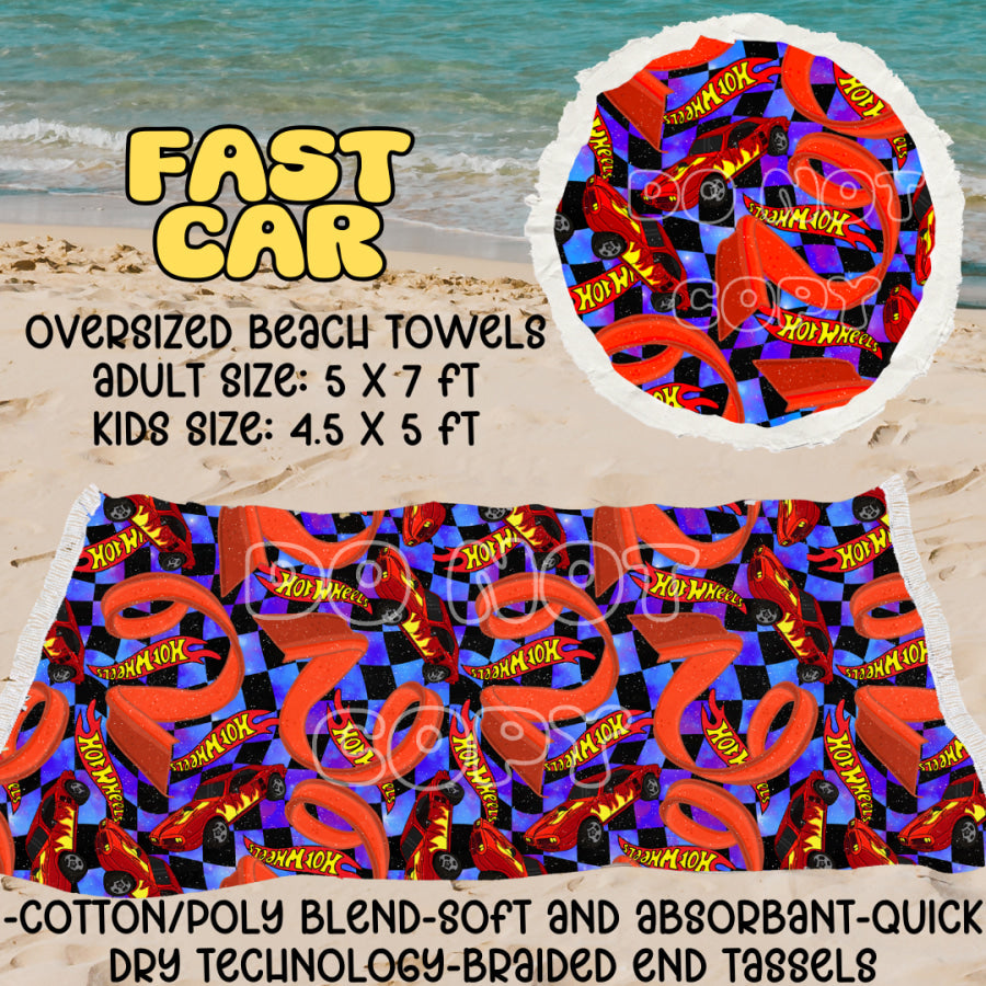 PREORDER Custom Oversize Beach Towels - Closes 25 Mar - ETA mid Jul 2025 Towels