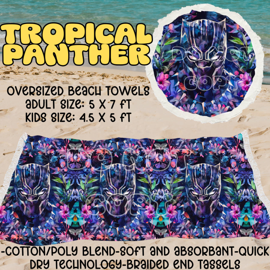 PREORDER Custom Oversize Beach Towels - Closes 25 Mar - ETA mid Jul 2025 Towels