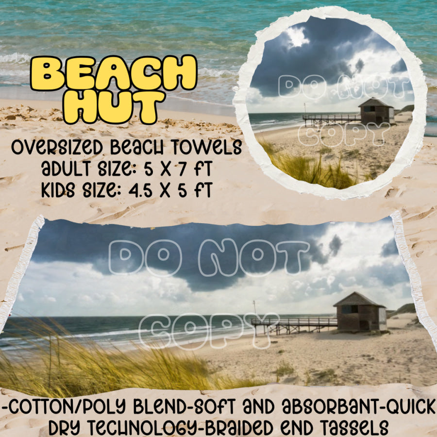 PREORDER Custom Oversize Beach Towels - Closes 25 Mar - ETA mid Jul 2025 Towels