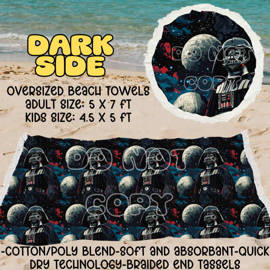 PREORDER Custom Oversize Beach Towels - Closes 25 Mar - ETA mid Jul 2025 Towels