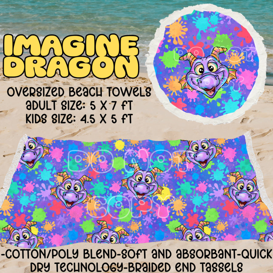 PREORDER Custom Oversize Beach Towels - Closes 25 Mar - ETA mid Jul 2025 Towels