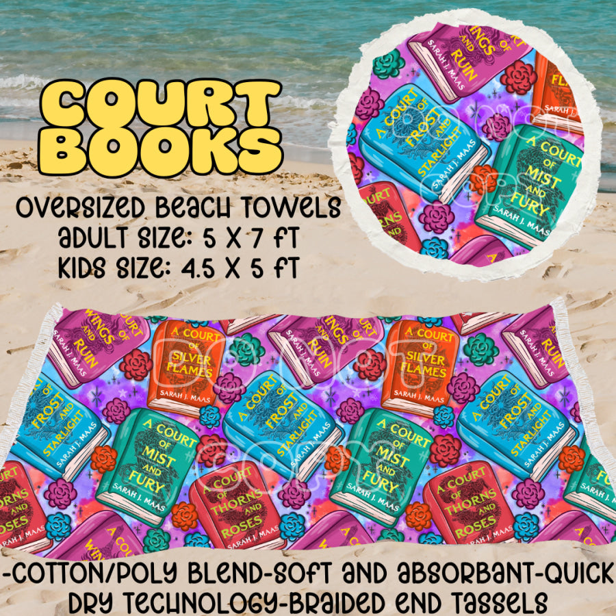 PREORDER Custom Oversize Beach Towels - Closes 25 Mar - ETA mid Jul 2025 Towels