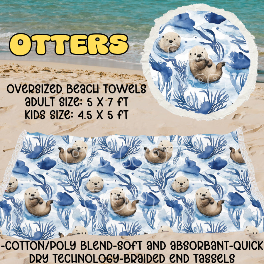 PREORDER Custom Oversize Beach Towels - Closes 25 Mar - ETA mid Jul 2025 Towels