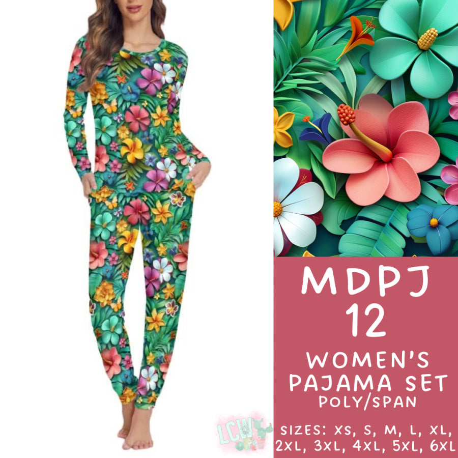 Preorder Custom Pyjama Sets - MDPJ12 - Closes 19 Mar - ETA late May 2025 Pyjamas