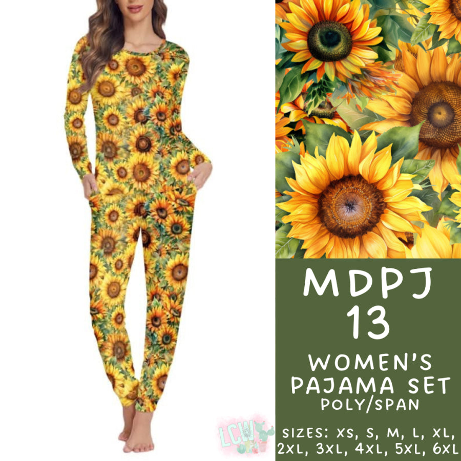 Preorder Custom Pyjama Sets - MDPJ13 - Closes 19 Mar - ETA late May 2025 Pyjamas