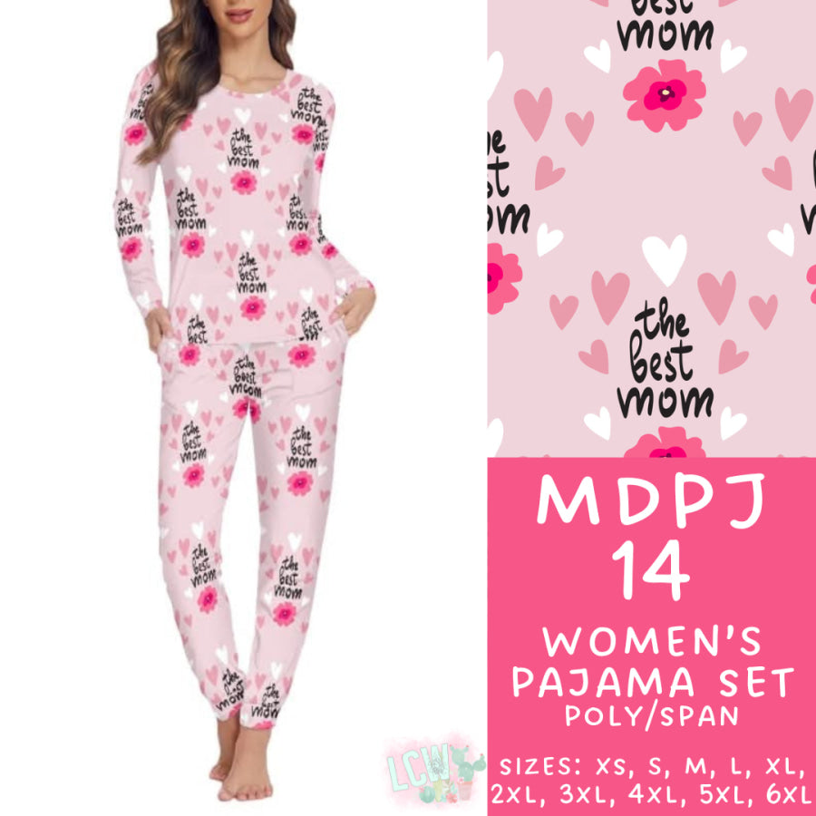 Preorder Custom Pyjama Sets - MDPJ14 - Closes 19 Mar - ETA late May 2025 Pyjamas