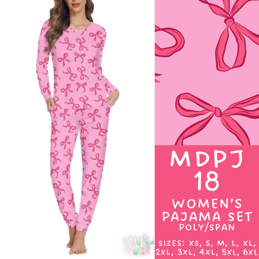 Preorder Custom Pyjama Sets - MDPJ18 - Closes 19 Mar - ETA late May 2025 Pyjamas