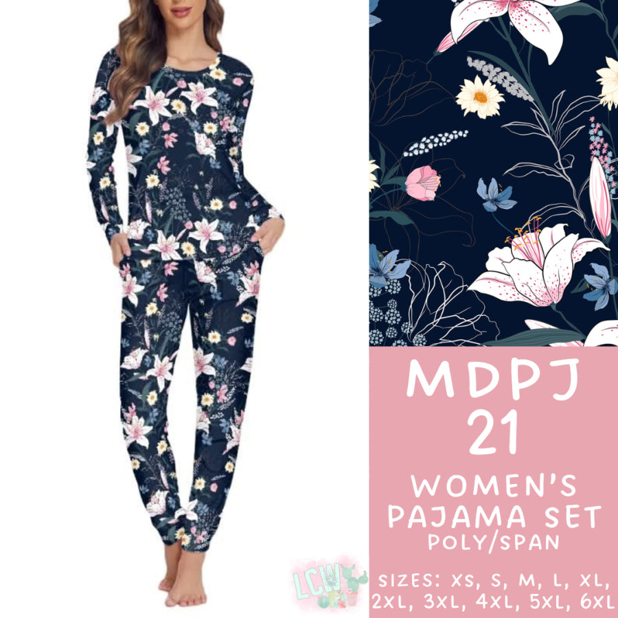 Preorder Custom Pyjama Sets - MDPJ21 - Closes 19 Mar - ETA late May 2025 Pyjamas