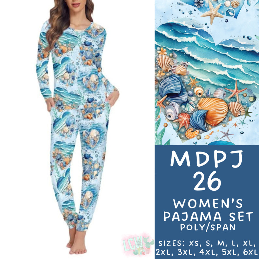 Preorder Custom Pyjama Sets - MDPJ26 - Closes 19 Mar - ETA late May 2025 Pyjamas